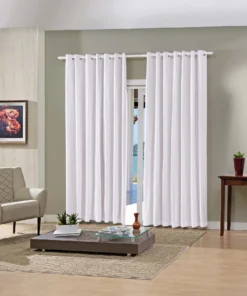 Alternative view of Cortina Pratika Bella Janela 3,60m x 2,50m Blackout 100%